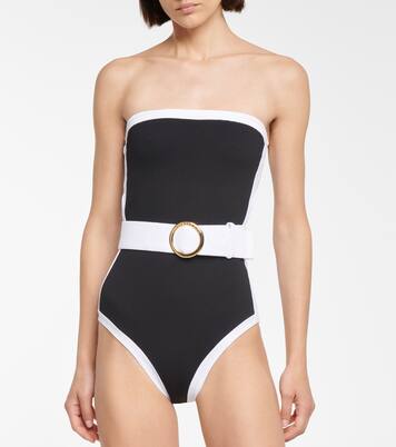 Whitney belted swimsuit | Alexandra Miro
