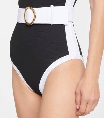 Whitney belted swimsuit | Alexandra Miro
