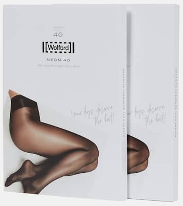 Set de deux collants Neon 40 | Wolford