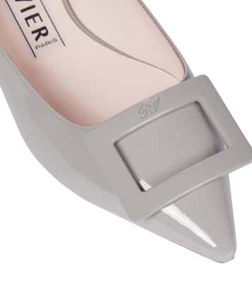 Ballerines Gommettine Ball en cuir verni | Roger Vivier