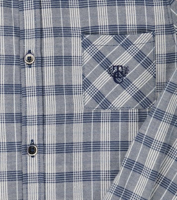 Checked cotton-blend shirt | Tartine et Chocolat