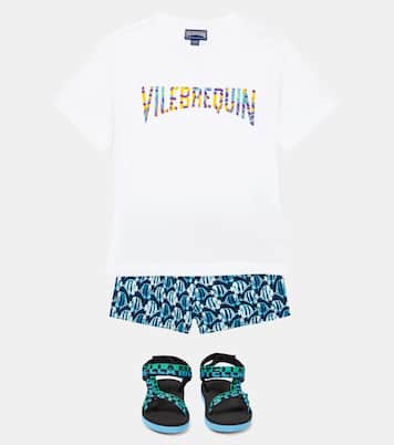 Joxer printed swim trunks | Vilebrequin Kids