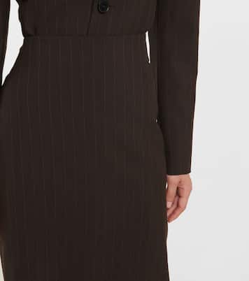 X Lotta Volkova Bleistiftrock aus Wolle | Jean Paul Gaultier