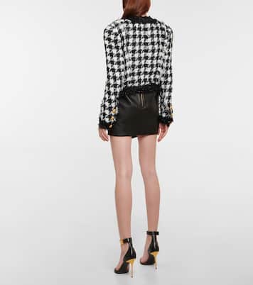 Houndstooth tweed jacket | Balmain