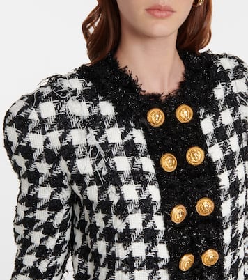 Houndstooth tweed jacket | Balmain
