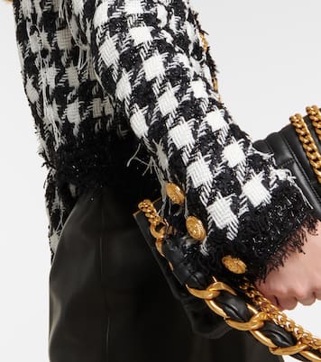 Houndstooth tweed jacket | Balmain