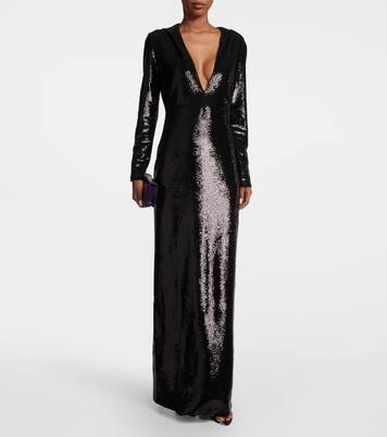 Robe mit Pailletten | Tom Ford
