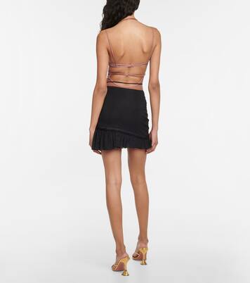 Body in tulle con cut-out | Nensi Dojaka