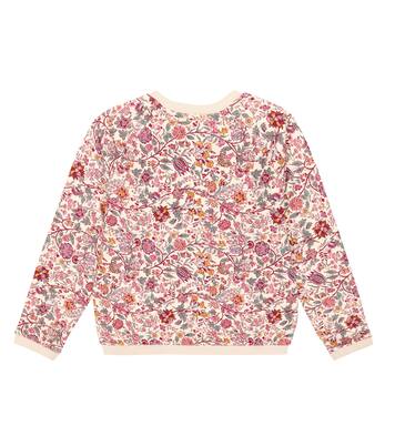 Sweat-shirt Kyra en coton à fleurs | Louise Misha