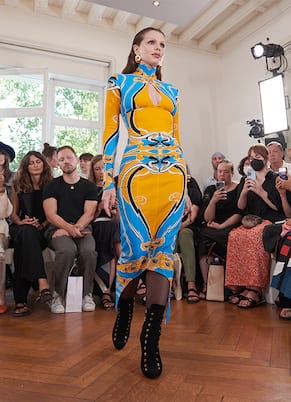 Midikleid aus einem Baumwollgemisch | Patou