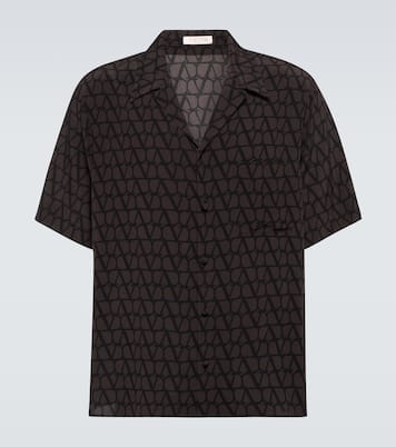 Toile Iconographe 실크 셔츠 | Valentino