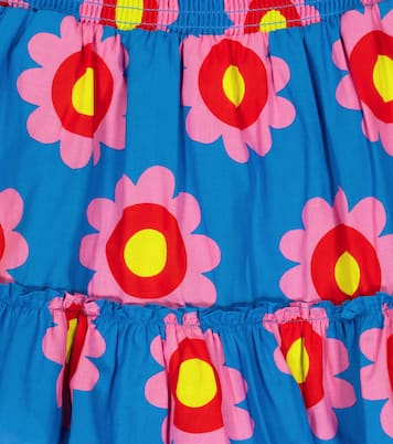 Jupe en coton à fleurs | Stella McCartney Kids
