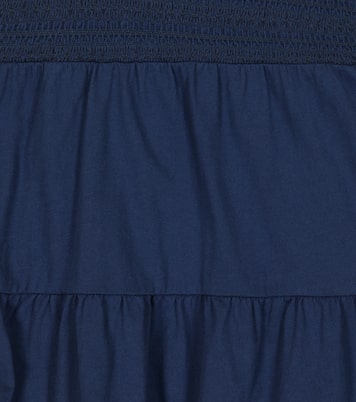 Ruffle-trimmed cotton dress | Polo Ralph Lauren Kids