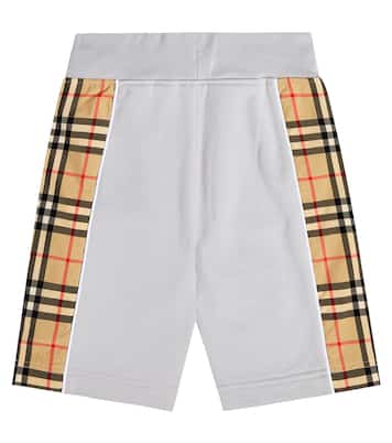 Vintage Check cotton shorts | Burberry Kids