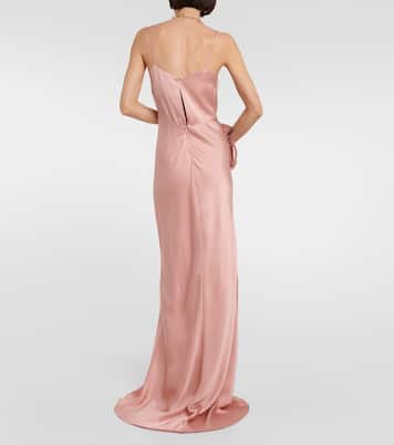 Bridal - Abito sottoveste Selce in raso | Max Mara