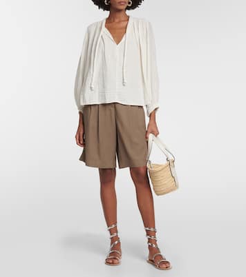 Bluse aus Baumwolle | Velvet