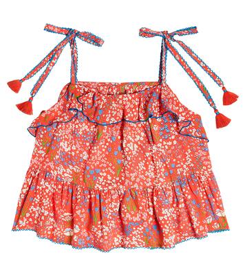 Astra floral top | Poupette St Barth Kids