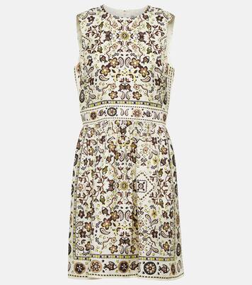 Robe imprimée en soie | Tory Burch