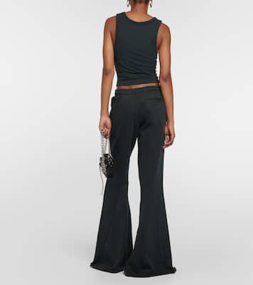 Pantaloni sportivi flared in cotone | Entire Studios