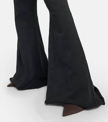 Pantaloni sportivi flared in cotone | Entire Studios
