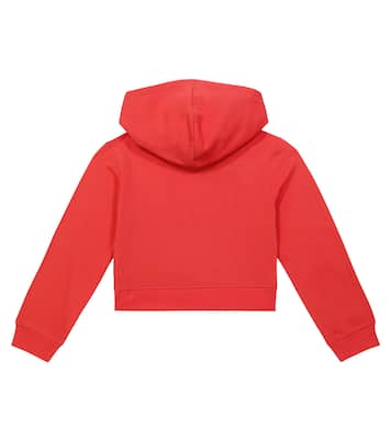 Logo printed cotton jersey hoodie | Stella McCartney Kids