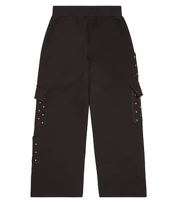 铆钉针织运动裤 | Monnalisa