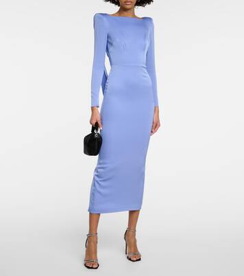 Midikleid aus Satin | Alex Perry
