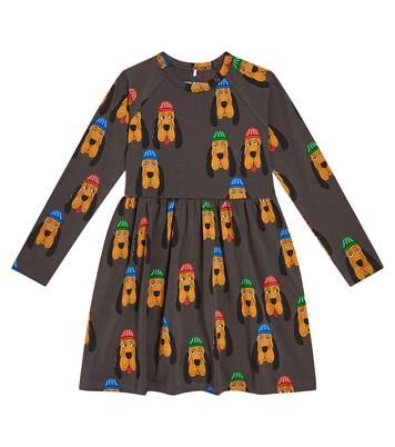 Bloodhound cotton jersey dress | Mini Rodini