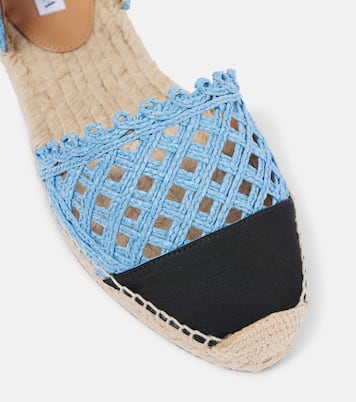 Espadrilles Sunburst aus Raffiabast | Aquazzura