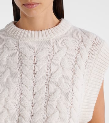 Pull sans manches Hayley en cachemire | Lisa Yang