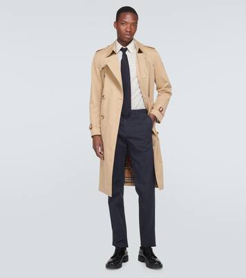 Cotton-blend straight pants | Slowear