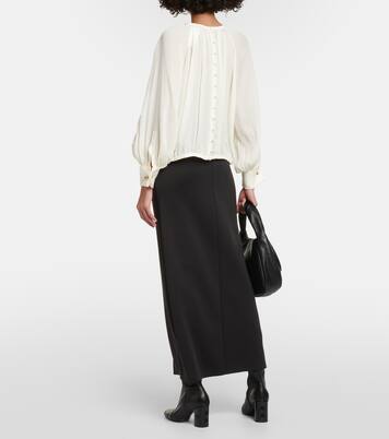 Top Narvel en crêpe de soie | Max Mara