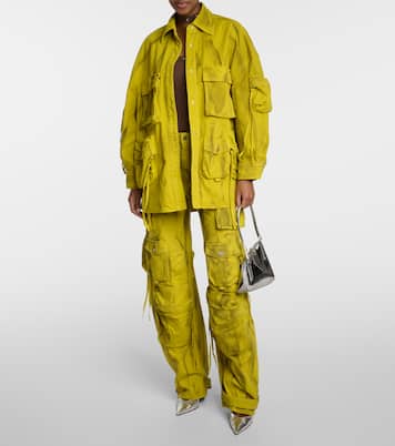 Cargohose Fern aus Denim | The Attico