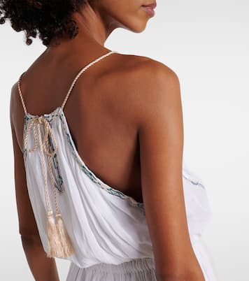 Robe midi Siana brodée en coton | Marant Etoile