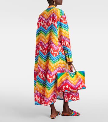 Hemdblusenkleid Valentino Chevron 24 | Valentino