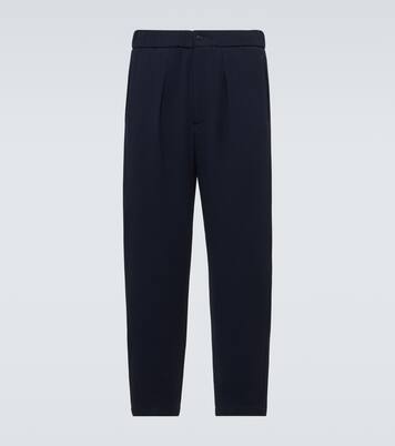 Gerade Hose aus einem Wollgemisch | Giorgio Armani