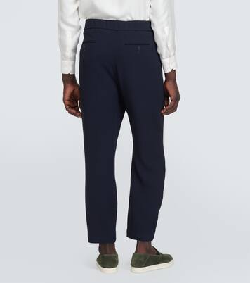 Gerade Hose aus einem Wollgemisch | Giorgio Armani
