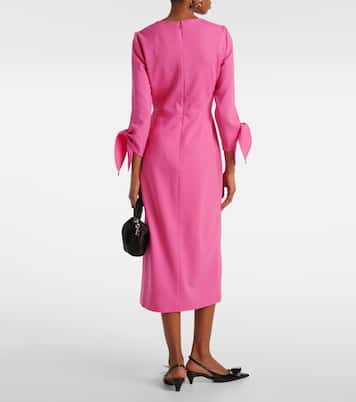 Midikleid aus einem Wollgemisch | Carolina Herrera