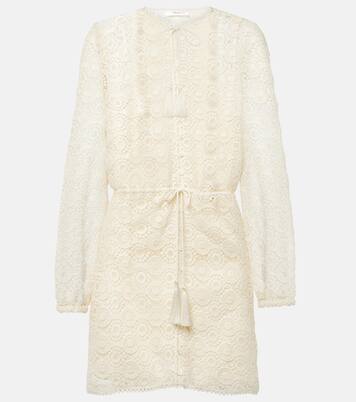 Robe en dentelle de coton | Frame