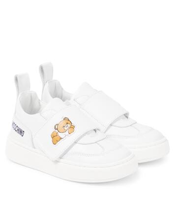 Sneakers Teddy Bear aus Leder | Moschino Kids
