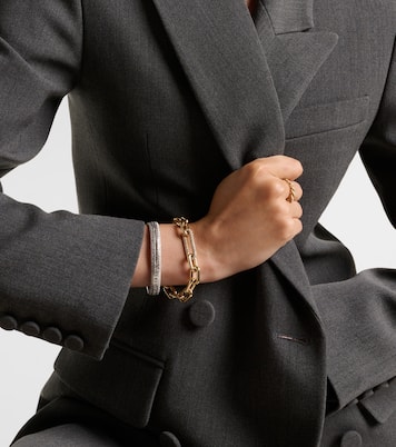 18kt gold bracelet with diamonds | Shay Jewelry