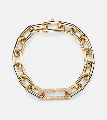 18kt gold bracelet with diamonds | Shay Jewelry