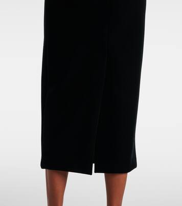 Robe bustier en velours | Sportmax