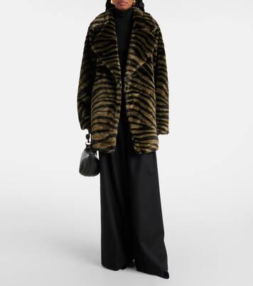 Jacke Tanesha aus Faux Shearling | Diane von Furstenberg