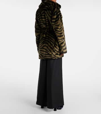 Jacke Tanesha aus Faux Shearling | Diane von Furstenberg