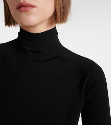 Honna wool turtleneck top | The Row