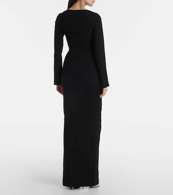 Maxikleid aus Crêpe | Rasario