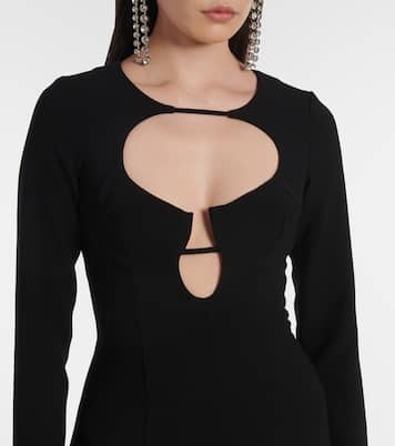 Maxikleid aus Crêpe | Rasario