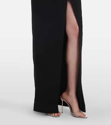 Maxikleid aus Crêpe | Rasario