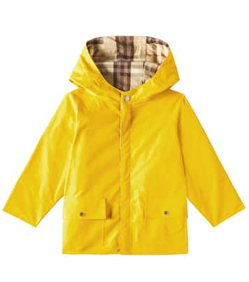Burberry Check reversible cotton raincoat | Burberry Kids